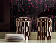 Illusion Fushia Mosaic