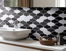 Ovale Black White Grey